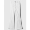 GAP Detské džínsy '70s Flare high rise Biela 8