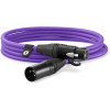 RODE XLR KÁBEL-3m fialový - XLR/XLR kábel 28250
