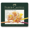 Faber-Castell 110024 Farebné ceruzky Polychromos plechová krabička, 24 farieb