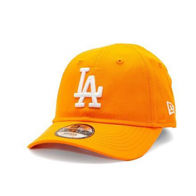 Dětská kšiltovka New Era 9FORTY Kids MLB League Essential Los Angeles Dodgers - Orange / White Dětské kšiltovky: Toddler (50-52 cm)
