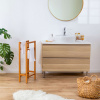 ARREDAMENTI Salvi 77 x 34 cm - drevený stojanový vešiak na uteráky