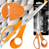 Ergonomické krajčírske nožnice Fiskars 21 cm (Ergonomické krajčírske nožnice Fiskars sú navrhnuté pre pohodlné a presné strihanie textílií. Položené v dlaniach, tieto nožnice poskytujú vynikajúce komf