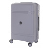Cestovný kufor T-class® 2213, strieborná, L