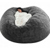 Záhradná závesná stolička - Bean Bag Poťah na stoličku, mäkká, nadýchaná kožušina, prenosná (Bean Bag Poťah na stoličku, mäkká, nadýchaná kožušina, prenosná)