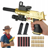 PLASTOVÁ PIŠTOĽ NA GULIČKY GLOCK DEZERTT EAGLE REPLIKA IMITÁCIA + 50 GUĽA