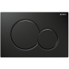 Geberit 115.770.DW.5 SIGMA 01 ovládacie tlačidlo, Plast, Čierna GEB 115.770.DW.5