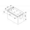 Bosch T4 12V 170Ah 1000A 0 092 T40 770
