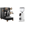 Lelit MaraX3 PL62X3, black + Eureka Atom W 75, white