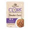 Wellness CORE Tender Cuts morka & kačka 85 g