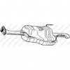Koncový tlmič výfuku BOSAL 185-635 BOSAL BOSAL185-635