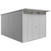 Biohort Záhradný domček BIOHORT Avantgarde ECO A8 duo 260 × 340 cm (strieborná metalíza)