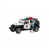 Bruder 02526 Jeep Wrangler Rubicon Polícia USA