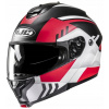 MOTOCYKLOVÁ PRILBA HJC C91N KAON ČIERNA/RED XL