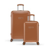 Sada cestovních kufrů SUITSUIT® Blossom Maroon Oak - hnědá