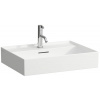 Laufen Kartell umývadlo 60x46 cm obdĺžnik pultové umývadlo biela lesklá H8163330001091