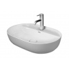 Duravit Luv Umývadlo na dosku, 60x40 cm, s 1 otvorom na batériu, DuraCeram, alpská biela 0380600000