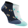 Ping Men's Cactus No Show Socks - 2 Pack One Size Panske Navy Multi
