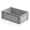 TBA Plastové obaly s.r.o. Plastová Euro prepravka 600x400x220 mm, plný úchyt