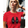 Dámské tričko Deadpool, Barva Červená, Velikost S Bezvatriko.cz 0130