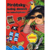 autor neuvedený Pirátsky lodný denník so samolepkami