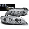 MAZDA 6 02-07 - predné chrom svetlá ANGEL EYES s LED svietením