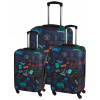 Obal na cestovní kufr BERTOO - Travel dark set 3 kusy (M, L, XXL)