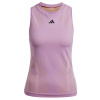 Dámsky top Adidas Tennis Pro Aeroready Seamless Y-Tank Top - preloved purple/semi spark/pink spark - Fialový (M)