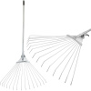 Hrable na lístie Strend Pro R116-85, 15 lamelové, vejárové, 850 g, kovová násada