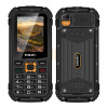 EVOLVEO StrongPhone Q1, vodotesný odolný Dual SIM telefón, čierno-oranžový