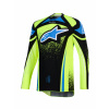 dres TECHSTAR NOMUR, ALPINESTARS (tmavě modrá/žlutá fluo/modrá) 2026 2XL