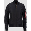 ALPHA INDUSTRIES Dámska bunda MA-1 VF 59 - black (133009/03) Veľkosť: L/Regular