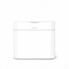 Simplehuman odpadkový kôš na kompostovateľný odpad z kuchyne – 4 l, biela oceľ