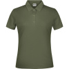 James & Nicholson Polokošile JN 791, krátký rukáv, dámská COT02079155002-olive M Olivová