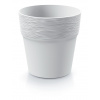 Prosperplast FURU Kvetináč 17,5cm, bielý DFA175