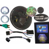LED lampa s čipmi OSRAM 7 palcov reflektor homologácia