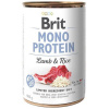 Brit Mono Protein Lamb & Brown Rice 400 g konzerva
