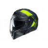 HJC I90 PRILBA HOLLEN ČIERNA / FLO ŽLTÁ L (HJC I90 PRILBA HOLLEN ČIERNA / FLO ŽLTÁ L)
