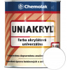 S2822 Uniakryl 0100 biela - Farba na značenie ciest, na asfalt a betón 0,75l