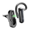 Bluetooth headset Cellularline CAR FLAT včetně nabíjecí základny do auta, černý