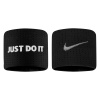 Pánska Čelenka NIKE ACCESSORIES M WRISTBANDS 2 PK TERRY N.100.3468.010 – Čierna