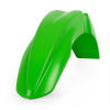 POLIS PLASTIC FRONT FENDER, GRN/GRN