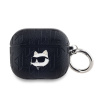 Karl Lagerfeld PU Embossed Choupette Head Puzdro na AirPods 3 KLA3PGCHPK