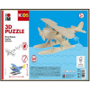 Marabu 3D Puzzle - Hydroplán, 28 dielov