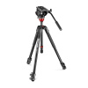 Manfrotto 500 Fluid Video Head Flat Base with 190X (MVK500190XV) - Manfrotto MK190GOA4-BHX