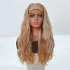 Blond vlnitá parochňa Sandy s béžovou čelenkou