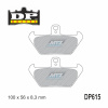 Brzdové doštičky DP Brakes DP615 - zmes Premium OEM Sinter