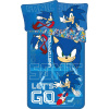 Jerry Fabrics obliečky Sonic Lets go Bavlna 140x200 70x90