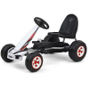 Milly Mally Detská šľapacia motokára Go-kart Viper biela 5901761125856