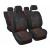 Poťah na komplet sedadiel Auto-dekor polyester, univerzálny velúr
