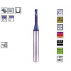 SK torická fréza pr. 3,0 x 5,0 mm R0,30, 2BR. 30° TiAlN odľahčená, CERANIT TR74.300